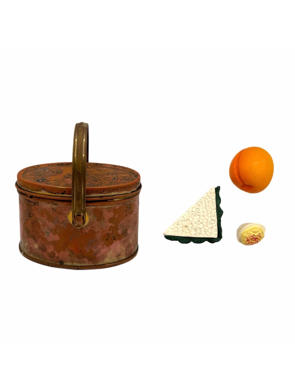 Pleasant Company American Girl Lunchbox & Food From Samantha Tea Tin Lunchbox